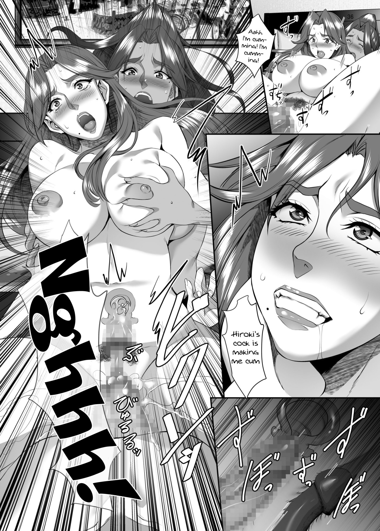 Hentai Manga Comic-Your Mom's A Pretty Good Woman, Huh? Ch.7-Read-35